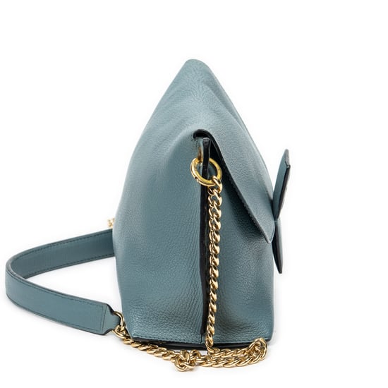 Loewe Avenue Crossbody en Blue Cuero de ternero - Image 4