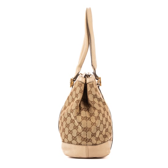 Gucci Miss GG Tote en Beige Lienzo - Image 3