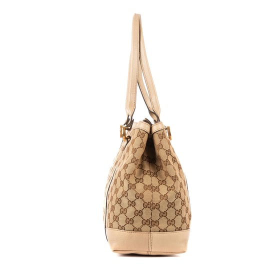 Gucci Miss GG Tote en Beige Lienzo - Image 5
