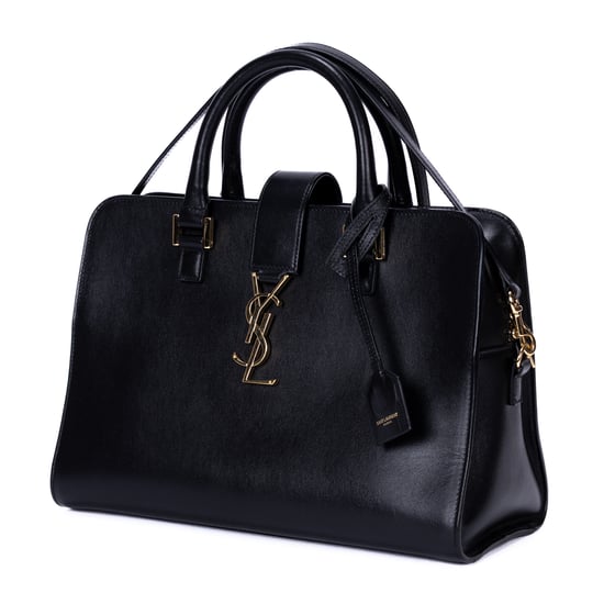 Yves Saint Laurent Baby Cabas Tote  en Black Cuero de ternero - Image 2