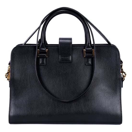 Yves Saint Laurent Baby Cabas Tote  en Black Cuero de ternero - Image 4