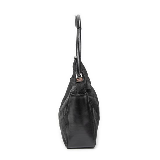 Gucci Zip Shoulder Hobo en Black Lienzo - Image 3
