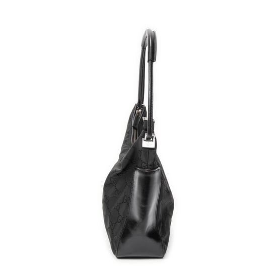 Gucci Zip Shoulder Hobo en Black Lienzo - Image 4