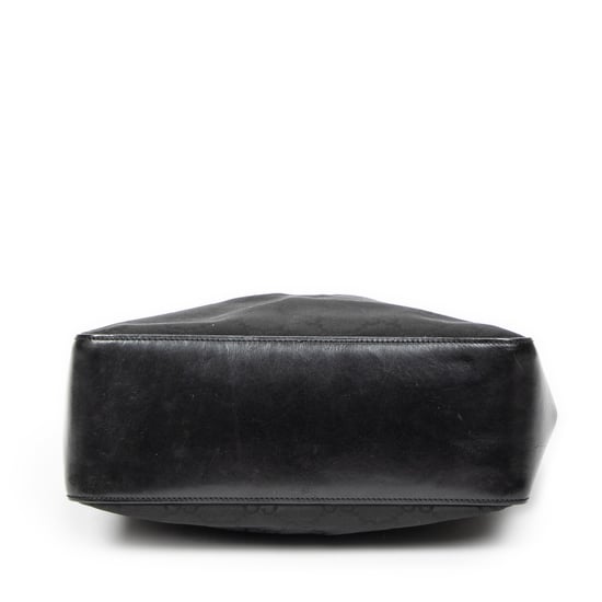 Gucci Zip Shoulder Hobo en Black Lienzo - Image 6