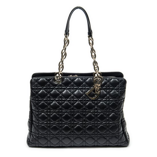 Dior Dior Soft Shopping Tote en Black Cuero de ternero - Image 1