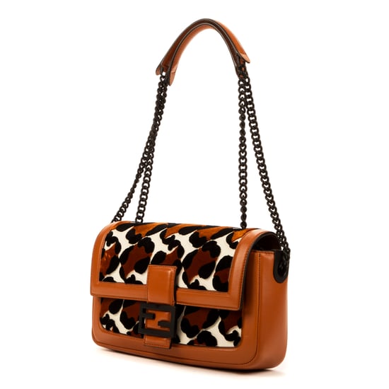 Fendi Baguette Leopard  en Brown Cuero de ternero - Image 2