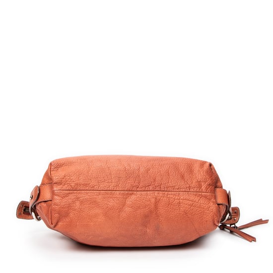 Gucci Large Bamboo Bar Boston en Naranja Cuero de ternero - Image 6