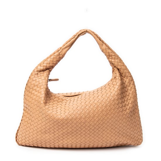 Bottega Veneta Veneta Hobo en Beige Cuero de ternero - Image 5