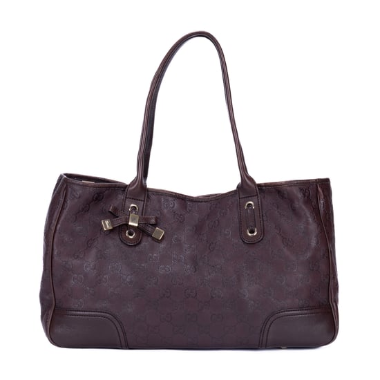 Gucci Prince Tote Medium en Marrón oscuro Cuero de ternero - Image 1