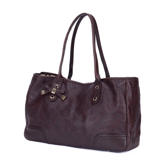 Gucci Prince Tote Medium en Marrón oscuro Cuero de ternero - Image 2