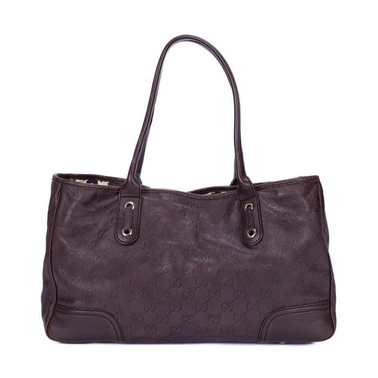 Gucci Prince Tote Medium en Marrón oscuro Cuero de ternero - Image 4