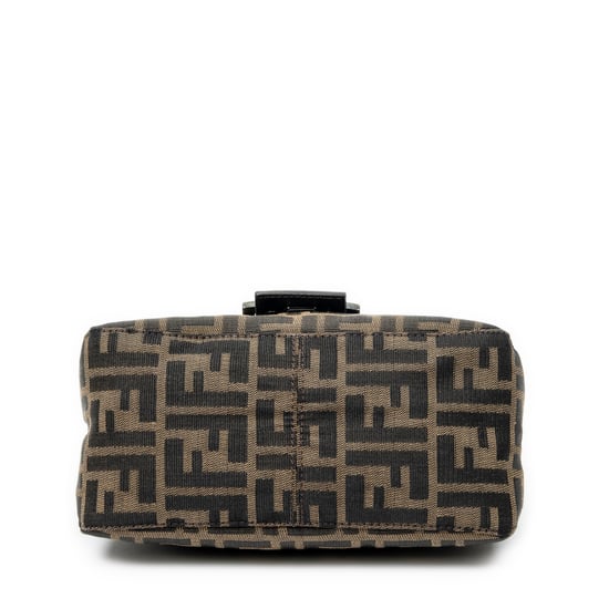 Fendi Mini Baguette en Brown Lienzo - Image 6