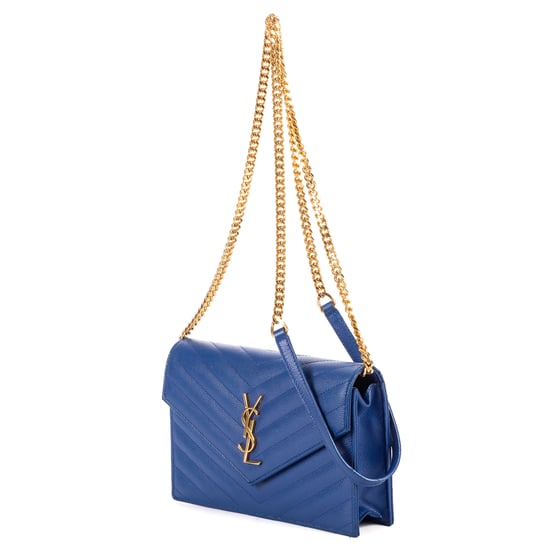 Yves Saint Laurent Enveloppe Wallet On Chain  en Marina Cuero de ternero - Image 2