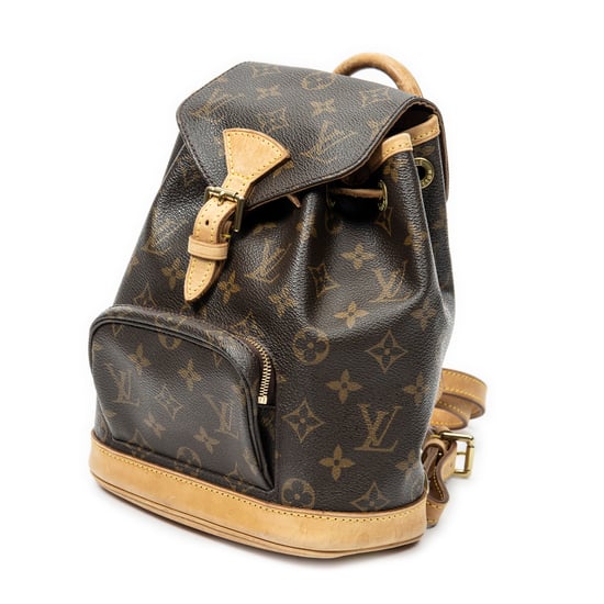 Louis Vuitton Montsouris PM en Brown Lienzo recubierto - Image 2