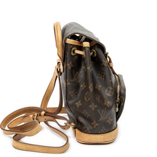 Louis Vuitton Montsouris PM en Brown Lienzo recubierto - Image 4