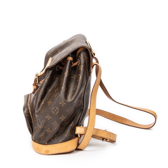 Louis Vuitton Montsouris MM en Brown Lienzo recubierto - Image 3