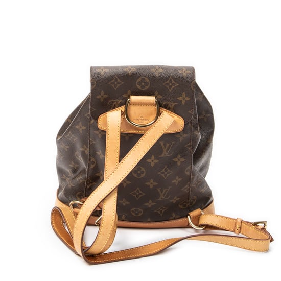 Louis Vuitton Montsouris MM en Brown Lienzo recubierto - Image 5