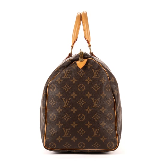 Louis Vuitton Keepall 45 en Brown Lienzo recubierto - Image 3
