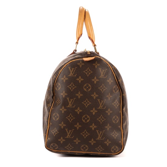 Louis Vuitton Keepall 45 en Brown Lienzo recubierto - Image 5