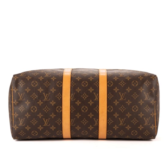 Louis Vuitton Keepall 45 en Brown Lienzo recubierto - Image 6