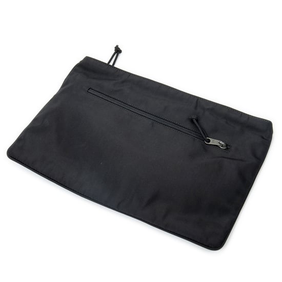 Balenciaga Flat Zip Clutch en Black Lienzo - Image 2