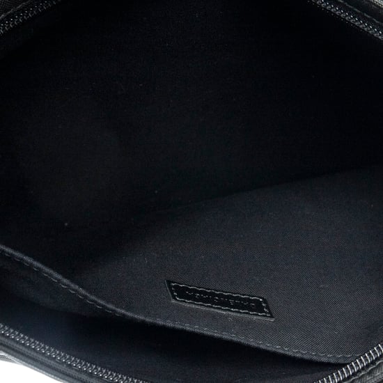 Balenciaga Flat Zip Clutch en Black Lienzo - Image 3