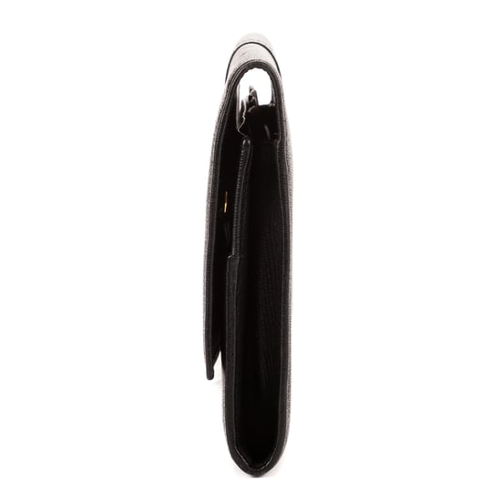 Yves Saint Laurent Classic Y Line Clutch en Black Cuero de ternero - Image 3