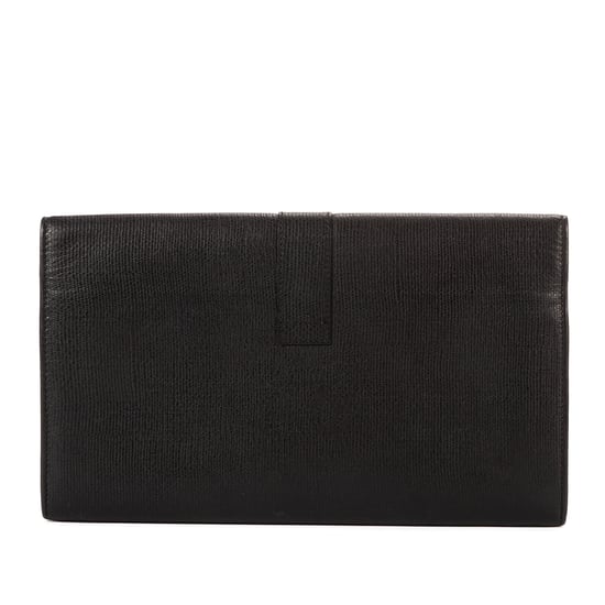 Yves Saint Laurent Classic Y Line Clutch en Black Cuero de ternero - Image 4