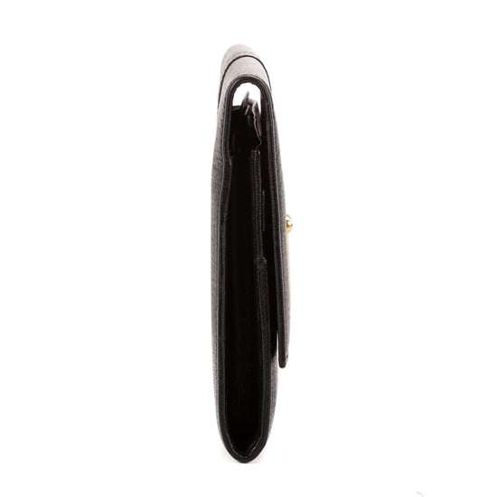 Yves Saint Laurent Classic Y Line Clutch en Black Cuero de ternero - Image 5