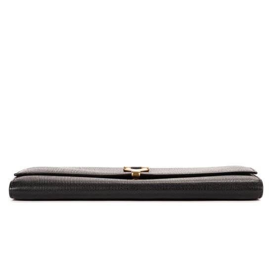 Yves Saint Laurent Classic Y Line Clutch en Black Cuero de ternero - Image 6