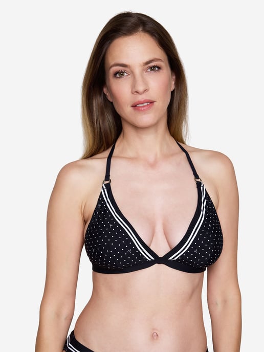 JOOP! Mujeres Top de bikini triangular Polka Dots - Image 4