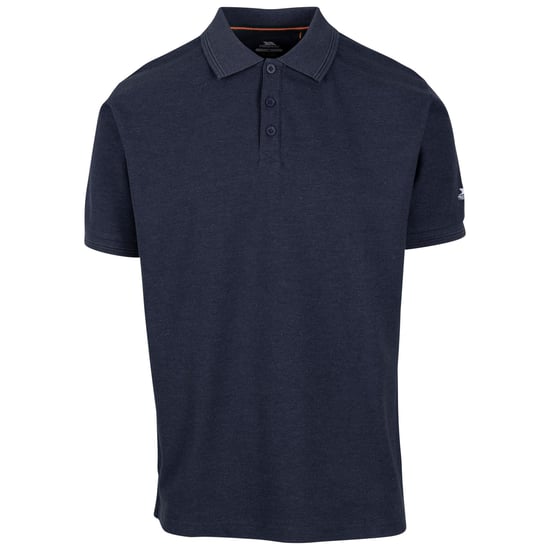 Trespass Mens Brave Polo Shirt (Navy) - Image 1