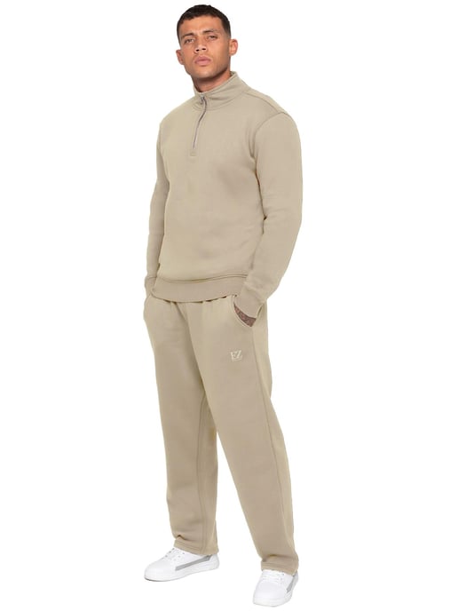 Enzo Milano | Sudadera de Hombre con Media Cremallera - Image 5