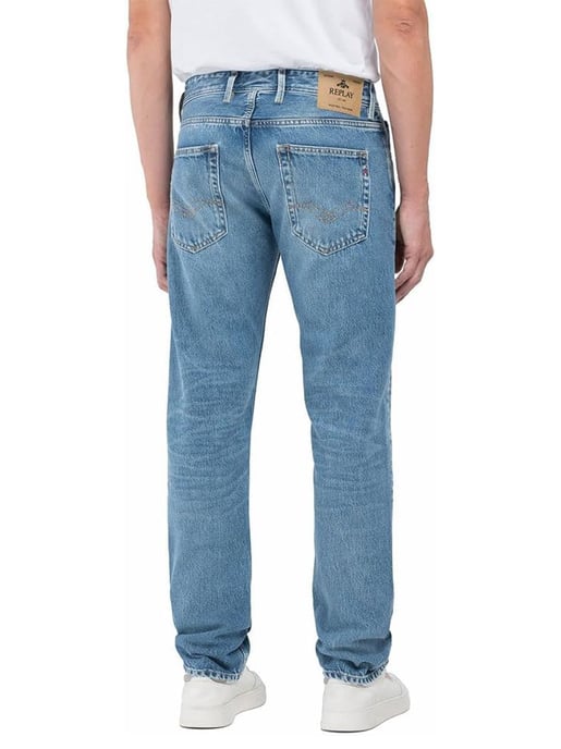 Jeans Grover Azules Medianos para Hombre - Image 4