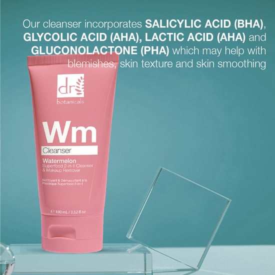 Limpiador y Desmaquillador 2 en 1 de Sandía con Ácido Glicólico, Ácido Salicílico y Ácido Láctico 100ml - Image 4