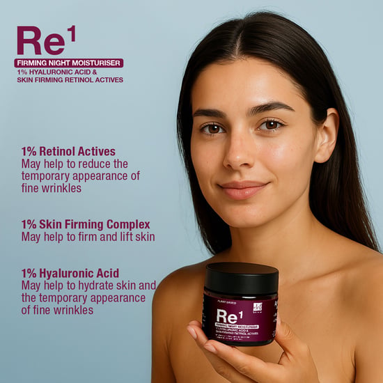 Crema Hidratante de Noche Reafirmante con 1% de Ácido Hialurónico y Activos de Retinol Reafirmantes 60ml - Image 5
