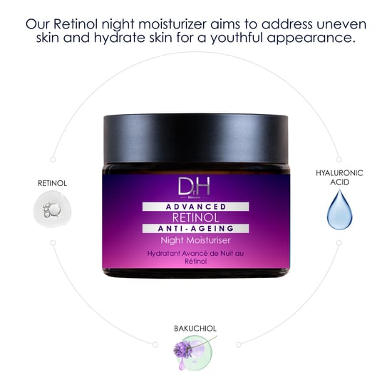 Crema Hidratante Nocturna Antienvejecimiento con Retinol Avanzado 60ml - Image 5
