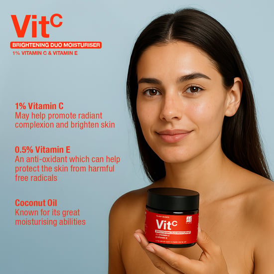 Dúo Hidratante Iluminador con 1% Vitamina C y Vitamina E 60ml - Image 4