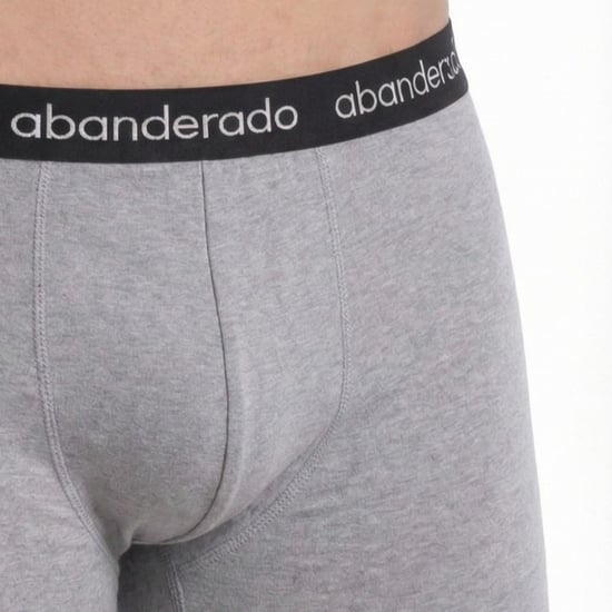 Paquete de 2 bóxers de algodón elástico para hombre AA596 - Image 6