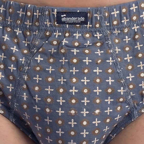 Paquete de 3 Calzoncillos Impresos Esenciales para Hombre con Apertura A0090 - Image 6