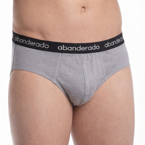 Paquete de 2 calzoncillos elásticos de algodón para hombre AA595 - Image 5