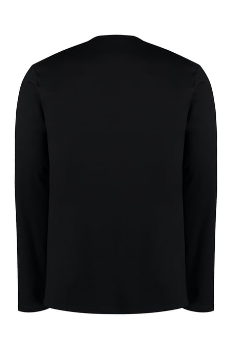 Camiseta de algodón negra - Image 2