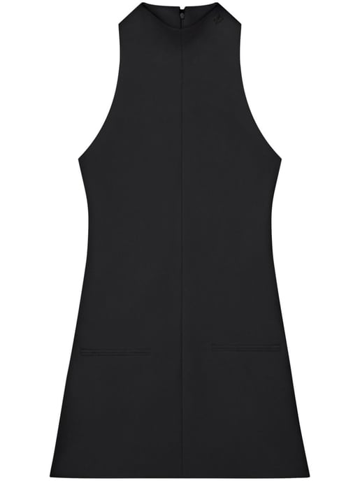 Vestido de Sarga Negro - Image 4