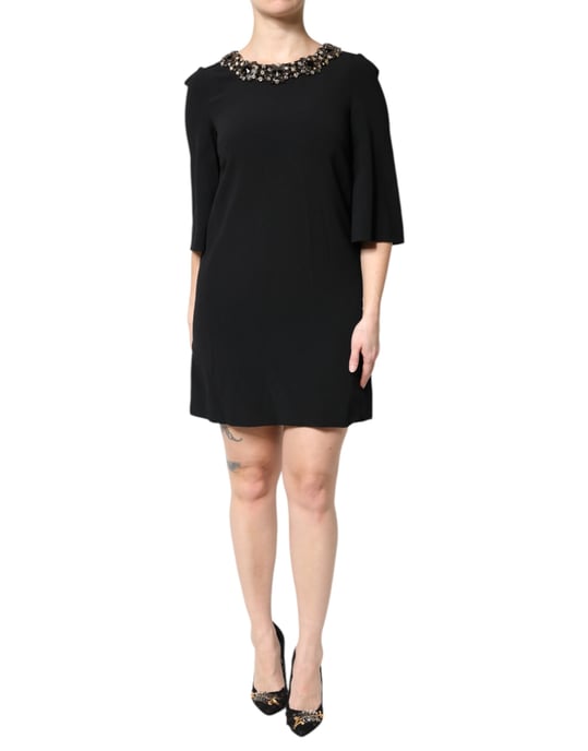 Vestido de cambio con cuello adornado - Image 1