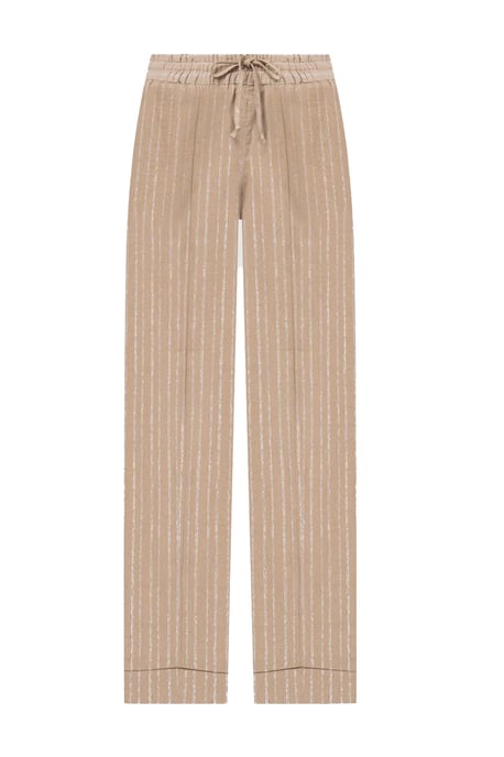 Pantalones Anchos Rayados - Image 1