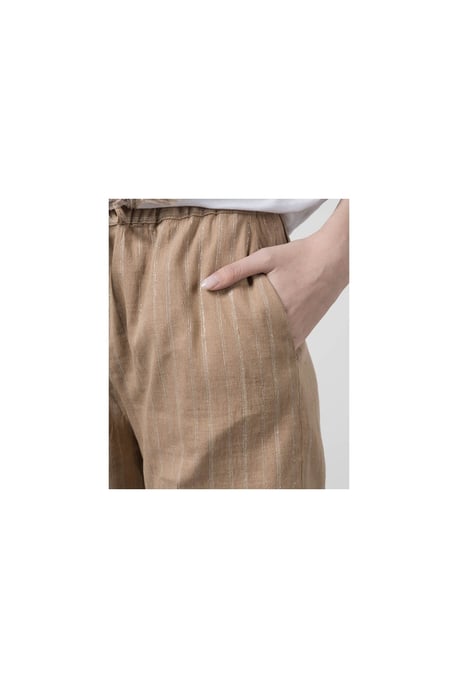 Pantalones Anchos Rayados - Image 2