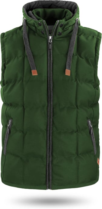 normani OUTDOOR SPORTS Chaleco acolchado de invierno para hombre Tropez - Image 1