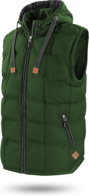 normani OUTDOOR SPORTS Chaleco acolchado de invierno para hombre Tropez - Image 2