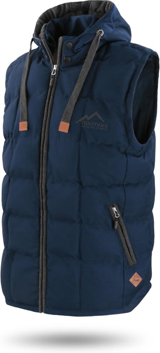normani OUTDOOR SPORTS Chaleco acolchado de invierno para hombre Tropez - Image 2
