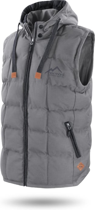 normani OUTDOOR SPORTS Chaleco acolchado de invierno para hombre Tropez - Image 2